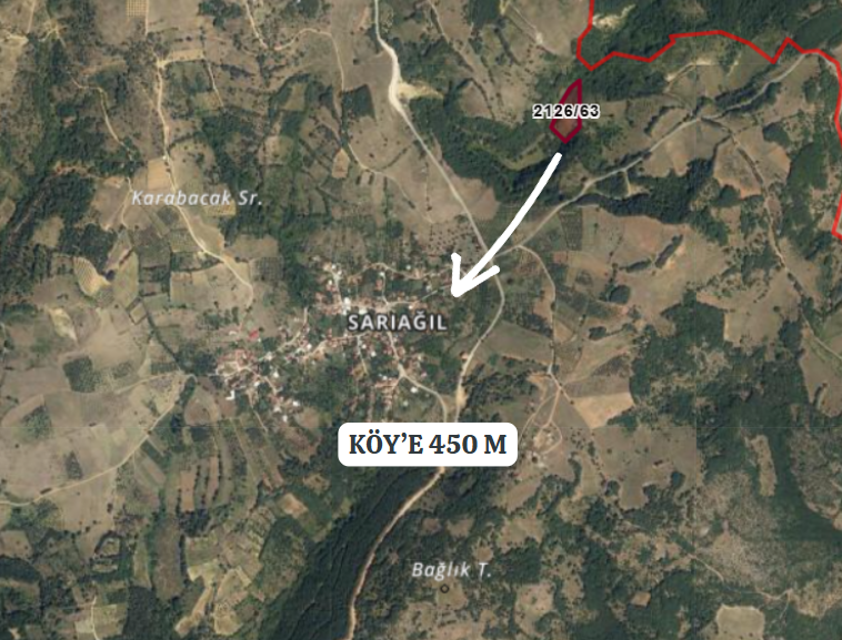 BURSA İZNİK SARIAĞIL'DA 6.507 M² TARLAMIZ SATILIKTIR - BURSA İZNİK fotoğraf 5